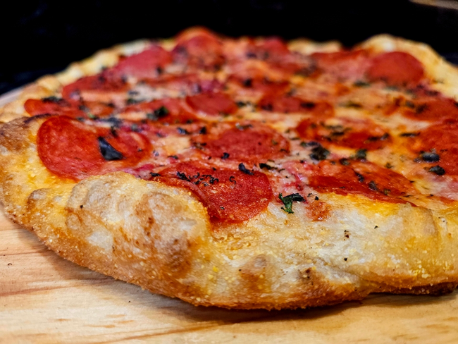 (NEW) Sweet Heat Vegan Bee-Free Hot Honey Pepperoni Pizza