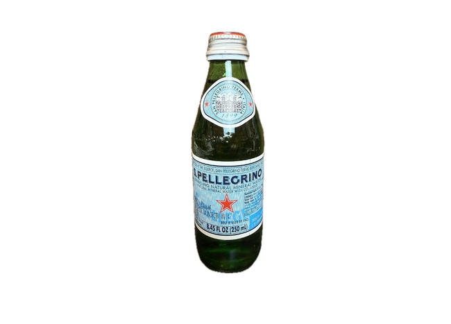 San Pellegrino Plain Sparkling Water (8oz Bottle)