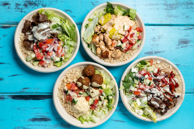 New Build Your Own Grecian Bowl