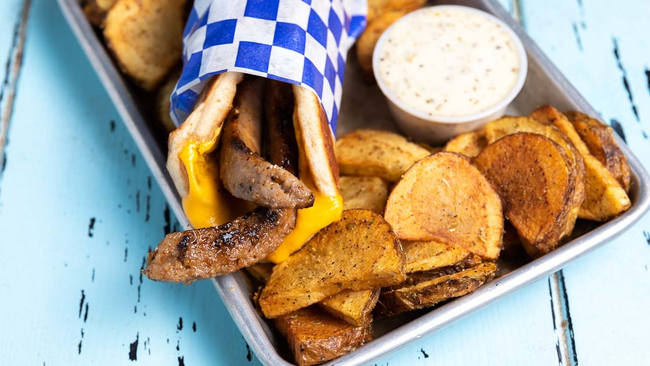 Kids Loukaniko w/ Cheese