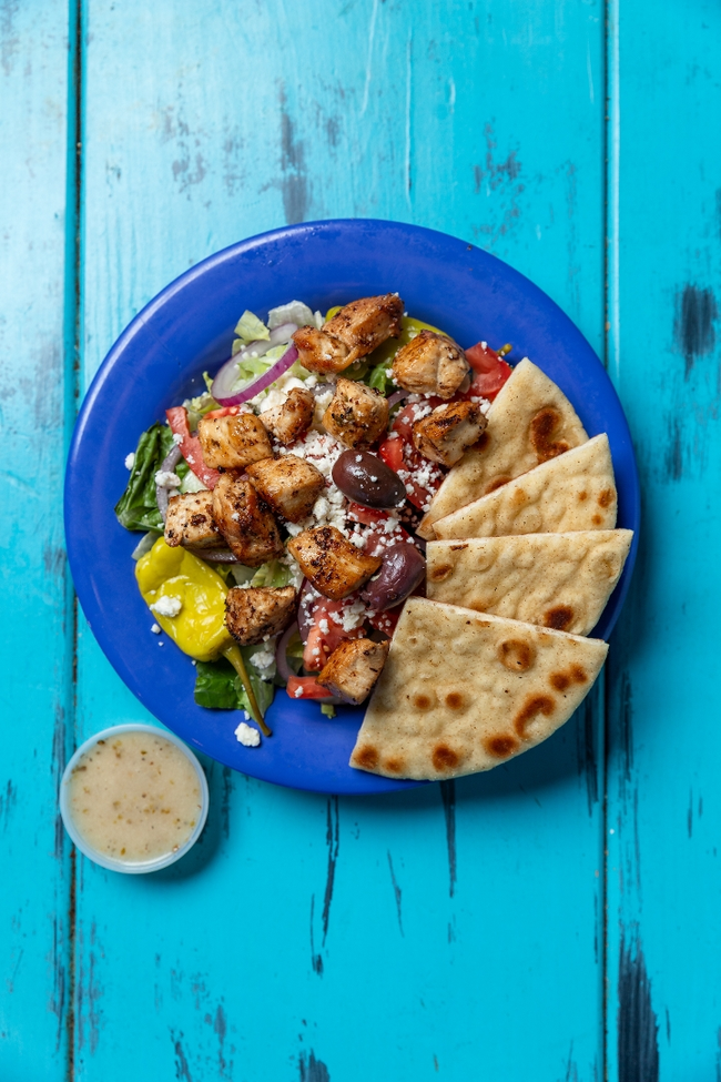 Grecian Salad w/ Meat
