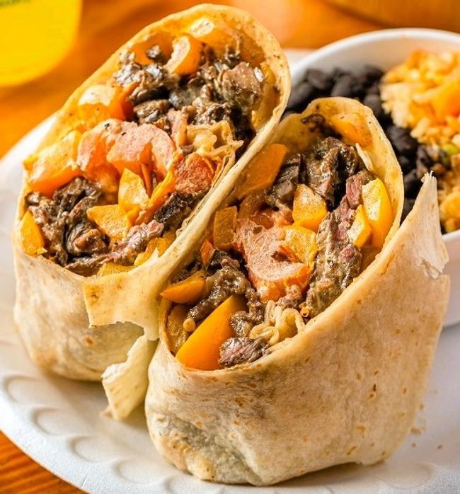 Steak Fajita Burrito
