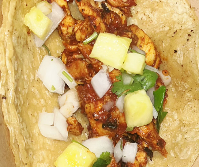 Chicken Al Pastor Taco