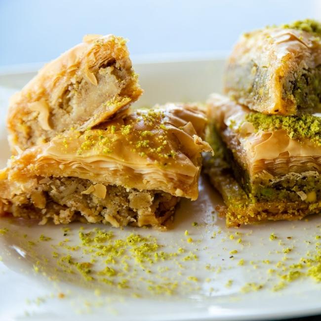 Pistachio Baklava