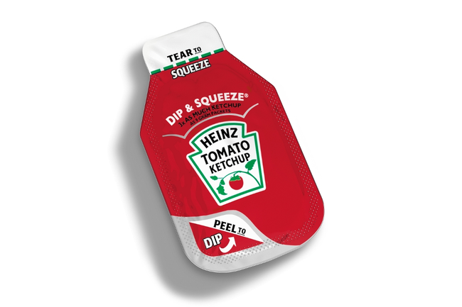 HEINZ® Ketchup Dip & Squeeze