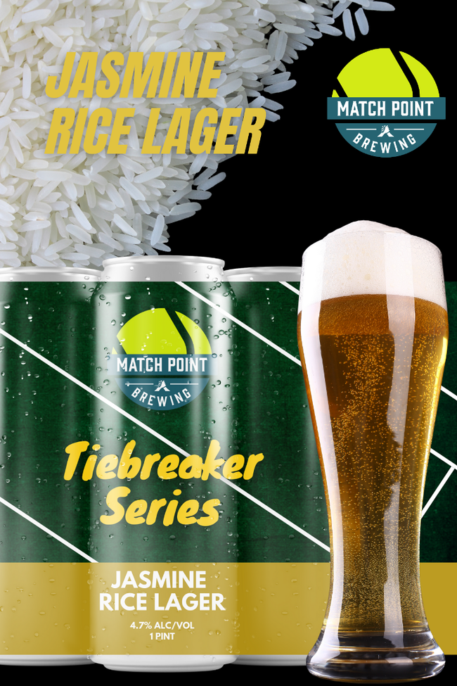 Jasmine Rice Lager Beer, California