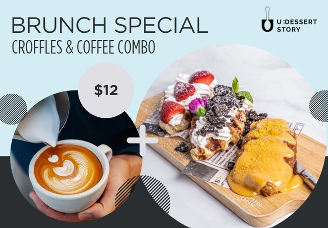 Croffles & Coffee COMBO