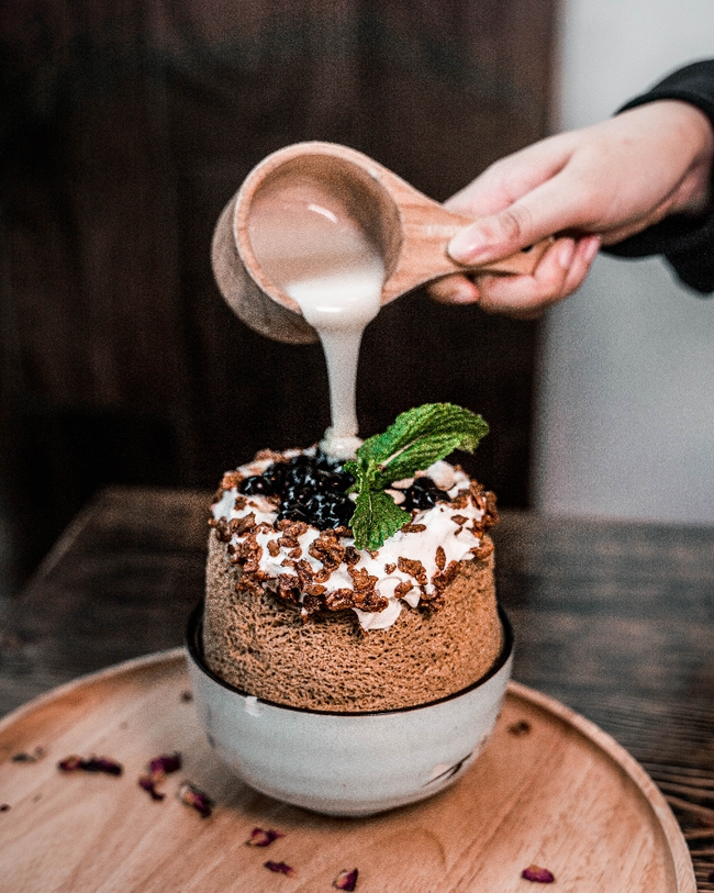 Organic Hojicha Bingsu