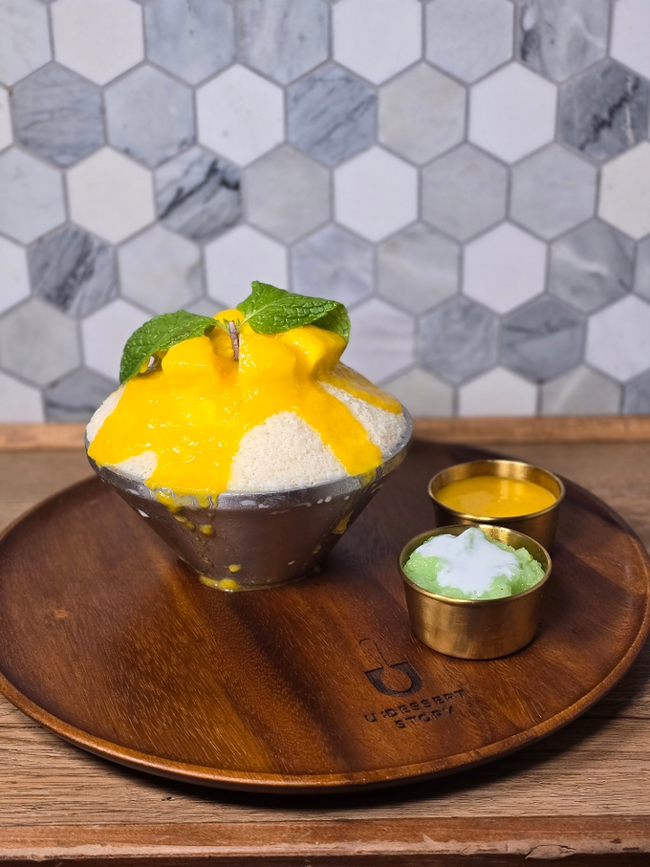 Vegan Mango Sticky Rice Bingsu (V)