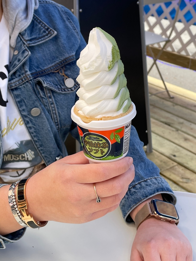 Hokkaido Matcha Ice Cream