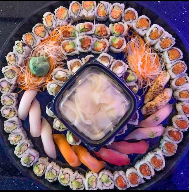Party E (8roll,2SigRoll,8sushi)
