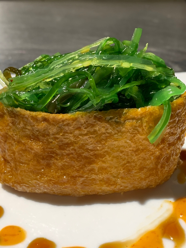 🍃 Tofu Skin w Seaweed Salad