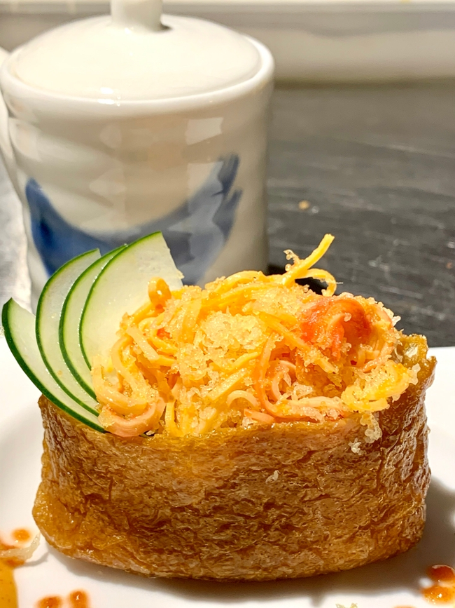Tofu Skin w Spicy Crab Cucumber