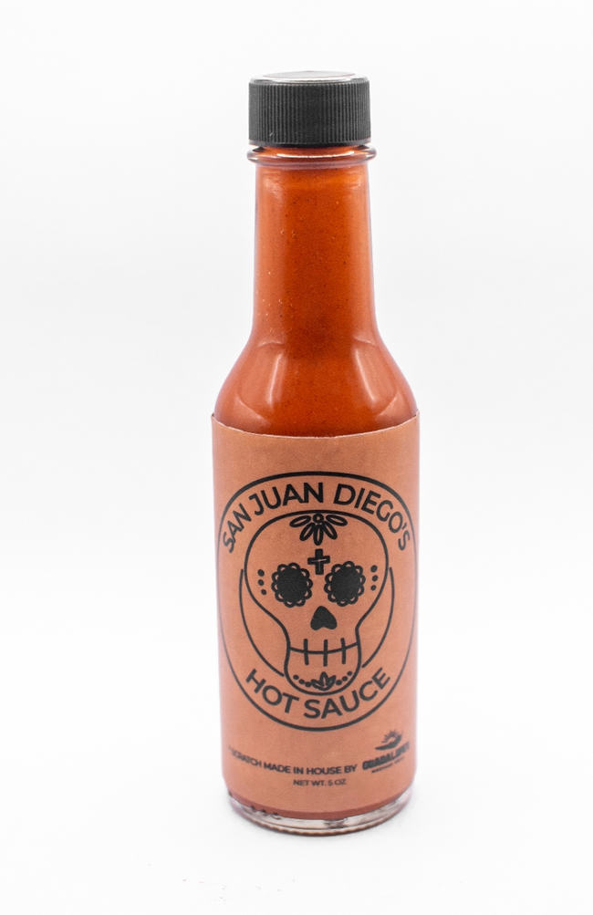 Bottle San Juan Diego's HOT sauce