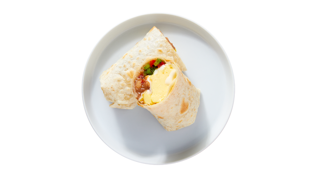 Bean & Cheese Breakfast Burrito