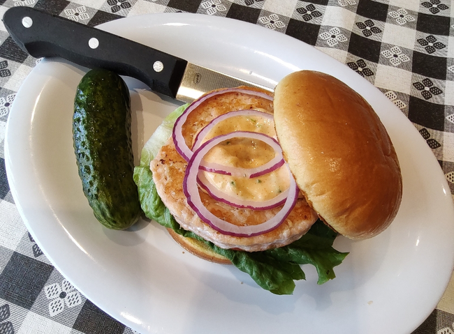 Wild Salmon Burger