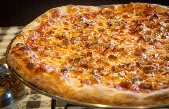 Classic Sausage & Cheese Pizza