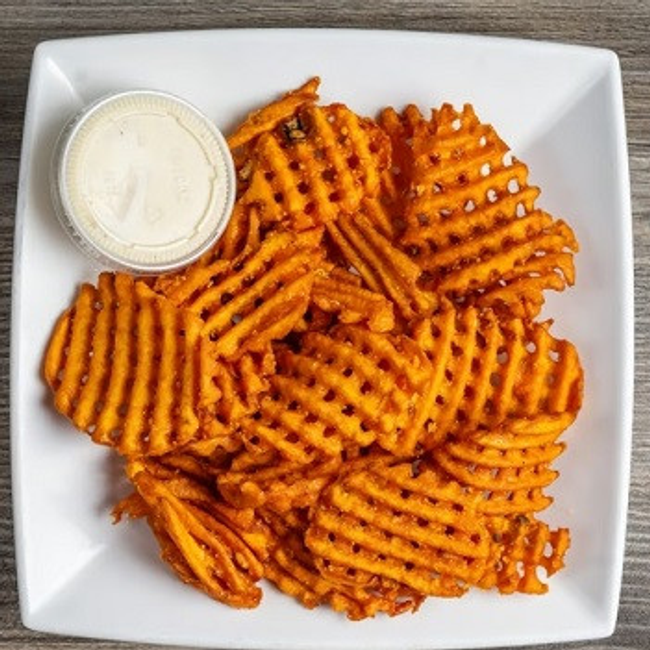 Waffle Sweet Potato Fries