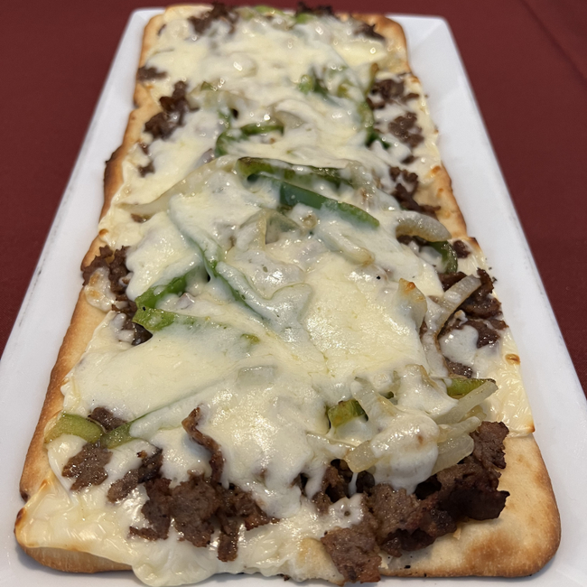 Cheese Steak Flatbread