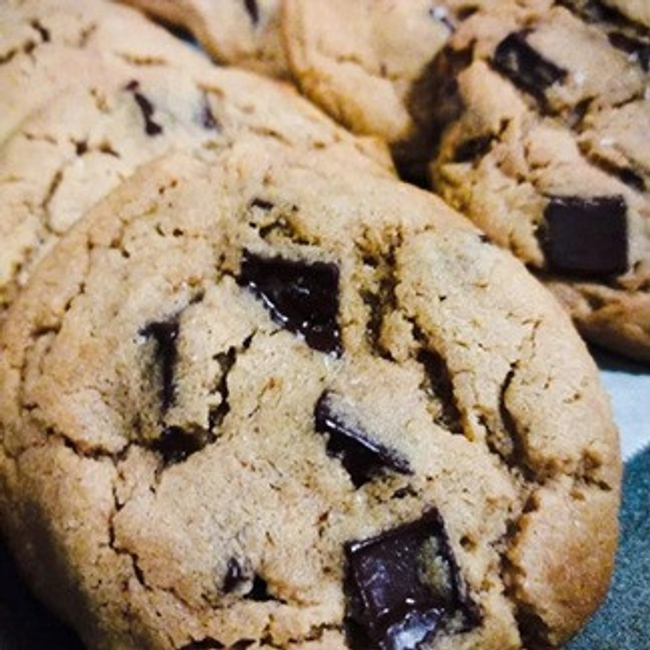 Peanut Butter Choc Chip Cookie
