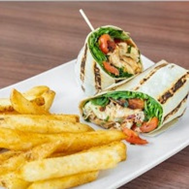 Caprese Chicken Wrap