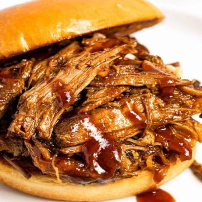 Texas Pulled Pork Sandwich