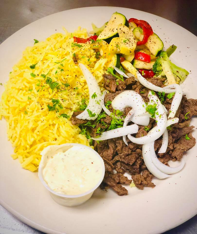 Shawarma Beef Plate