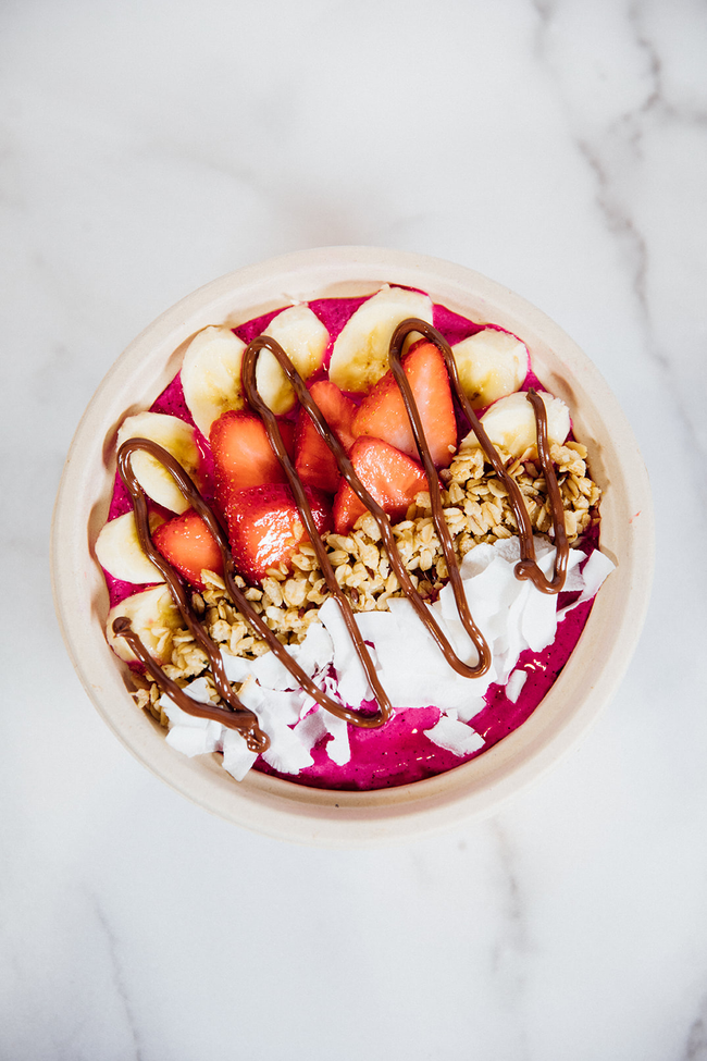 Pitaya Pink Dragon Fruit Bowl