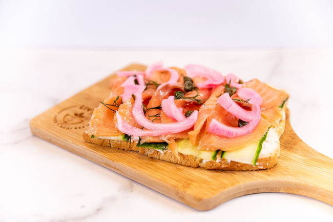 Smoked Salmon Toast