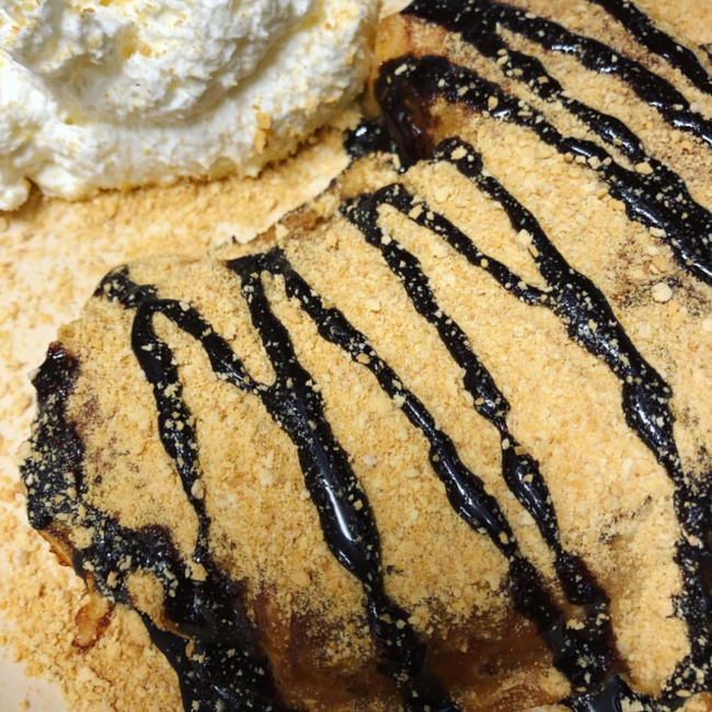 S'mores Stuffed French Toast