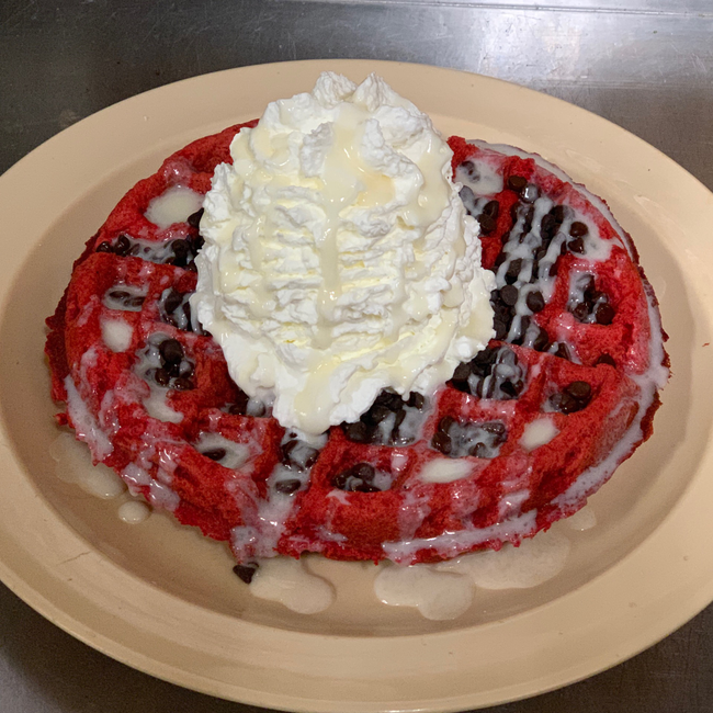 Red Velvet Waffle