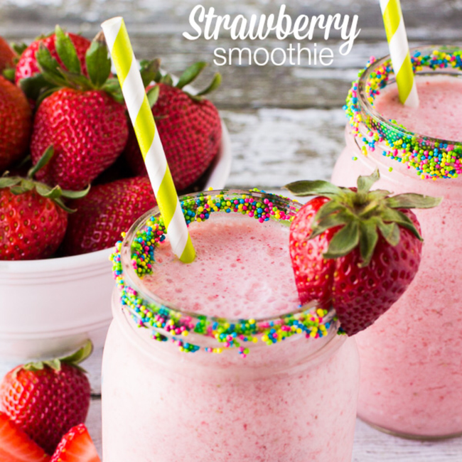 Strawberry smoothie