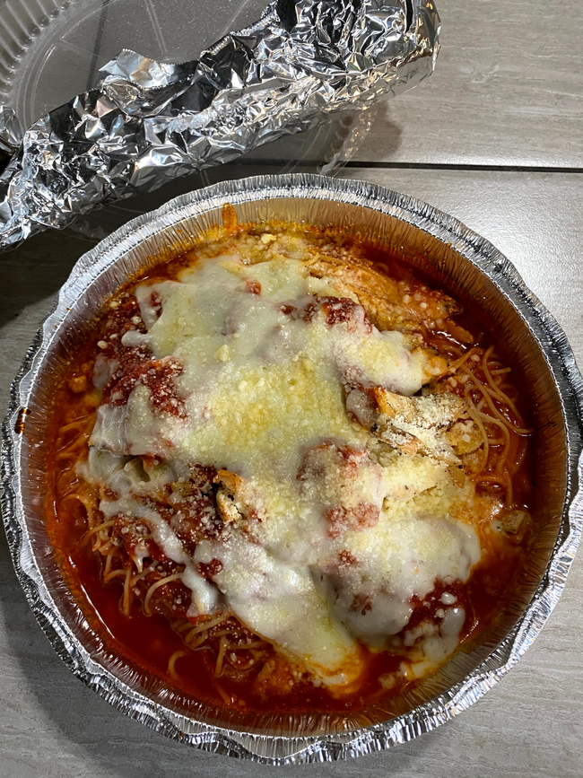 Eggplant Parmigiana Dinner
