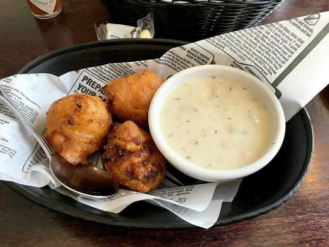 Fritter & Chowder Combo