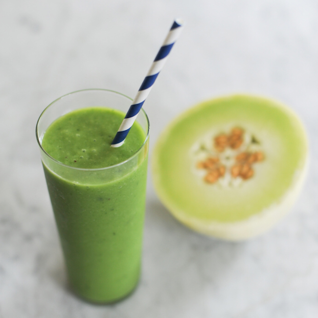 Honeydew smoothie