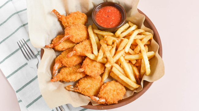 Crispy Shrimp Basket