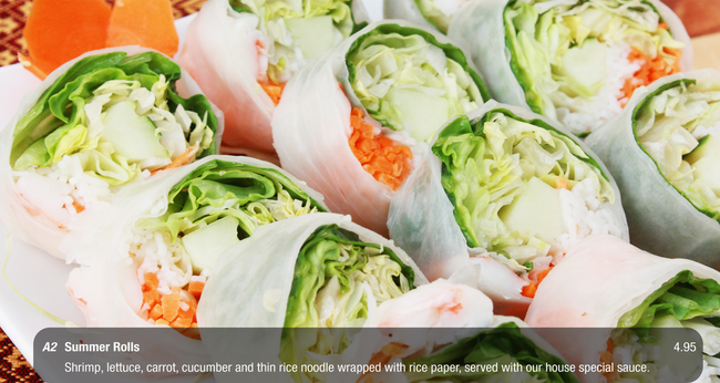 A2 Summer Rolls