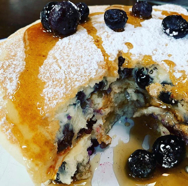 Blueberry Griddle Cakes