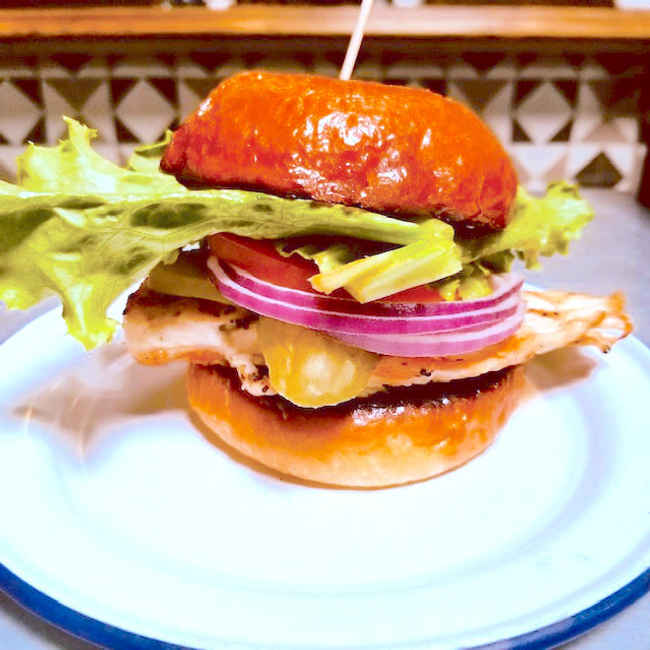 Grilled Chicken Burger