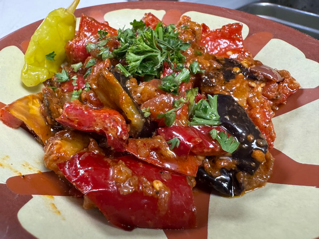 Eggplant Shakshouka