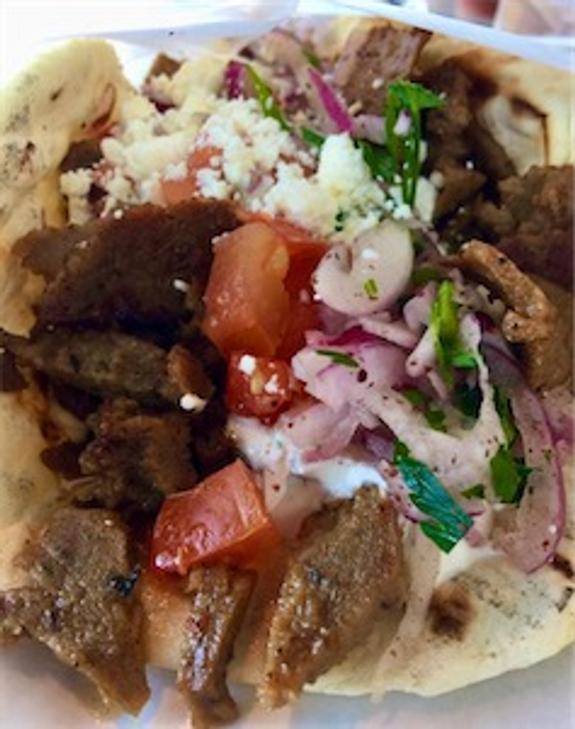 Tanoor Gyro Sandwich