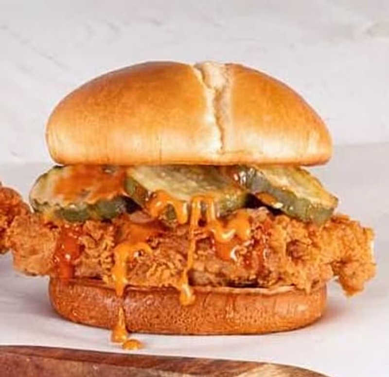 Crispy Chipotle Sandwich Served in Cleveland